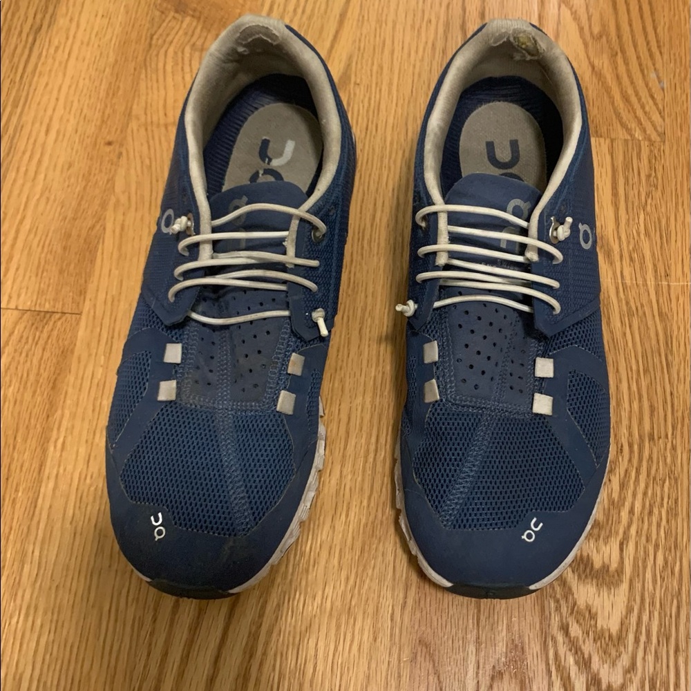 On sneakers